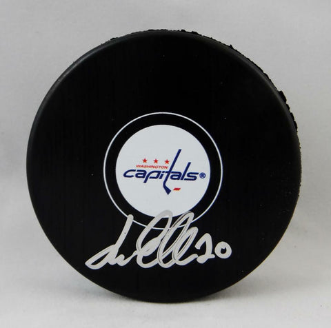 Lars Eller Autographed Washington Capitals Hockey Puck- Fanatics Auth