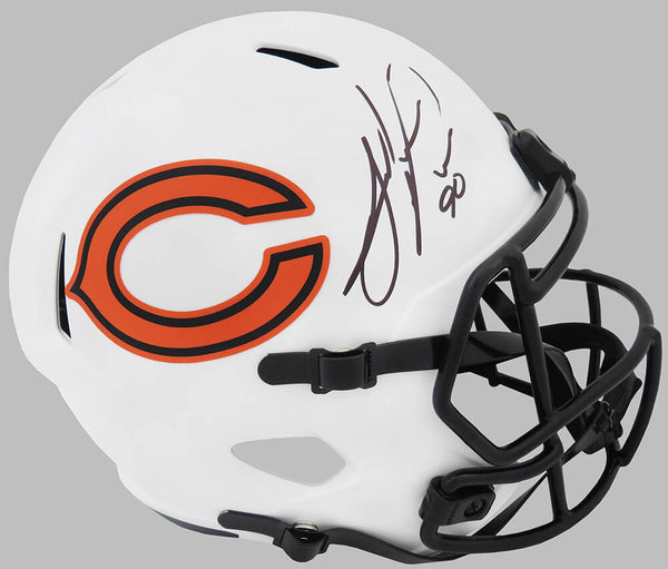 Julius Peppers Signed Bears Lunar Eclipse Riddell F/S Speed Rep Helmet -(SS COA)