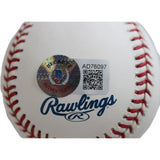 Brad Hawpe Autographed Colorado Rockies OML Baseball Beckett 44368