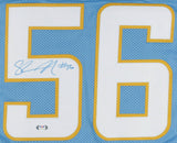 Shawne Merriman Signed San Diego Chargers Jersey (PSA/DNA COA) 3xPro Bowl L.B