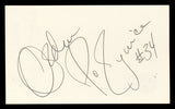 Sonics Olden Polynice Authentic Signed 3x5 Index Card Autographed BAS #BN06514