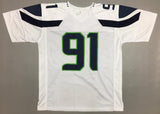 Sheldon Richardson Signed White Seahawks Jersey (JSA COA) Pro Bowl Defensive End