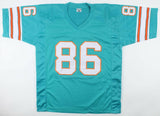 Marlin Briscoe Signed Miami Dolphins Jersey (Pro Player Holo) 1970 Pro Bowl W.R.