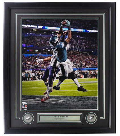 Alshon Jeffery Signed Framed 16x20 Philadelphia Eagles Catch Photo Fanatics