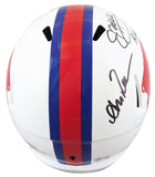 Bills (3) Kelly, Thomas & Reed Signed 65-73 TB F/S Speed Rep Helmet BAS Witness