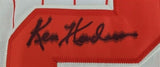 Ken Henderson Signed Chicago White Sox 1974 Jersey (JSA COA) 3xInscribed / O.F.