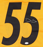 Devin Bush Signed Pittsburgh Steelers Jersey (TSE Holo) 2019 1st Rd Pk L.B. Mich