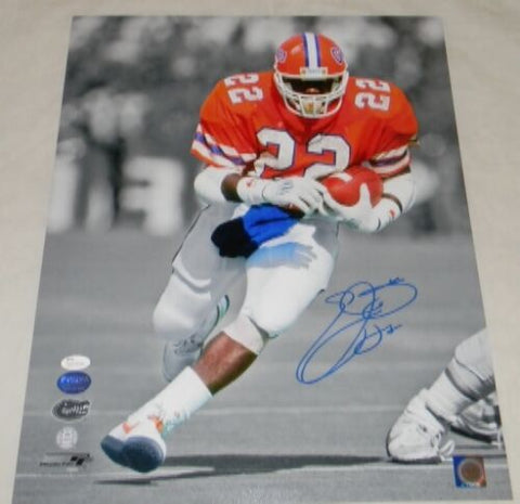 EMMITT SMITH AUTOGRAPHED SIGNED FLORIDA GATORS 16x20 SPOTLIGHT PHOTO JSA + PROVA