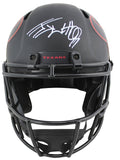 Texans J.J. Watt Signed Eclipse Proline F/S Speed Helmet w/ White Sig JSA Wit