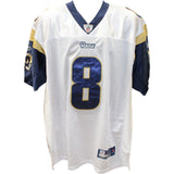 Sam Bradford Signed St Louis Rams Reebok 52 White Jersey JSA 48474