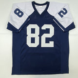 Autographed/Signed JASON WITTEN Dallas Thanksgiving Day Football Jersey BAS COA