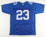 Rashad Jennings Signed Giants Jersey (JSA COA) Running Back