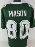 Derrick Mason "All Time Return LDR" Signed Michigan State Spartan Jersey JSA COA