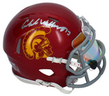 Caleb Williams Autographed USC Trojans Mini Speed Helmet W/ Visor Fanatics