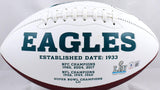 Vince Papale Autographed Eagles Logo Football w/Invincible-Beckett W Hologram