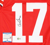 Chris Olave Signed Ohio State Buckeyes Jersey (Beckett COA) Frosh. / Soph. #17