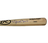 Mariano Rivera Signed New York Yankees Rawlings Big Stick Blonde MLB Bat