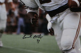 Earl Campbell Signed UT Longhorns 16x20 Photo In White Jersey w/ HT- JSA W Auth