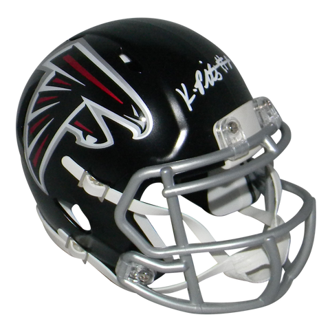 KYLE PITTS AUTOGRAPHED SIGNED ATLANTA FALCONS SPEED MINI HELMET BECKETT