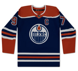 Connor McDavid Autographed Blue 2023 Adidas Edmonton Oilers Jersey UDA