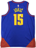 NUGGETS NIKOLA JOKIC AUTOGRAPHED NIKE STATEMENT JERSEY 52 NBA MVP JSA 235475