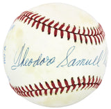 Ted "Theodore Samuel" Williams Signed Authentic OAL Baseball PSA/DNA #E67402