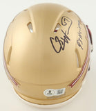 Charlie Ward Signed Florida State Seminoles Mini Helmet "'93 Heisman" (Beckett)