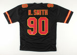 Neil Smith Signed Kansas City Chiefs Jersey (PSA COA) 6xPro Bowl Defensive End