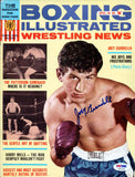 Joey Giardello Autographed Boxing Illustrated Magazine Cover PSA/DNA #S47129