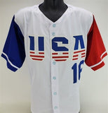 Dwight Gooden Signed Team USA Baseball Jersey (JSA COA) Mets & Yankees Pitcher