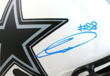 CeeDee Lamb Autographed Dallas Cowboys F/S Lunar Speed Authentic Helmet-Fanatics