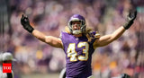 Andrew Van Ginkel Signed Minnesota Vikings Color Rush Jersey (JSA COA)Linebacker