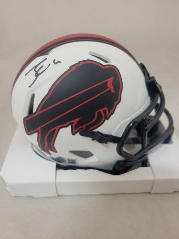 JAMES COOK SIGNED BUFFALO BILLS LUNAR ECLIPSE SPEED MINI HELMET BECKETT COA