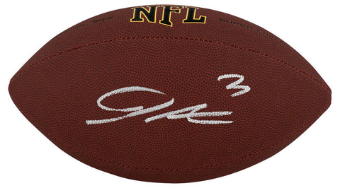 Jordan Addison Signed Wilson Super Grip Full Size NFL Football - (SCHWARTZ COA)