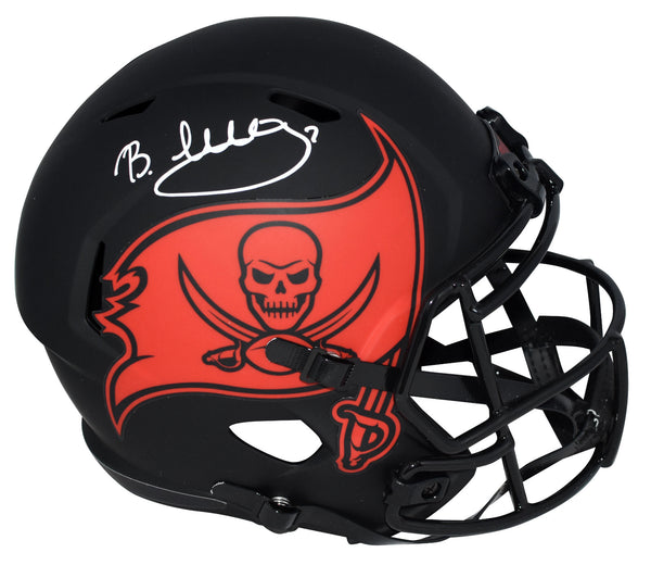 BUCKY IRVING SIGNED TAMPA BAY BUCCANEERS ECLIPSE FULL SIZE SPEED HELMET BECKETT