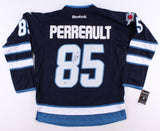 Mathieu Perreault Signed Jets Jersey (Beckett COA) Winnipeg 2nd Line Center