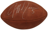 Jeff Garcia Autographed San Francisco 49ers Official Tagliabue Football JSA