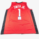 Jabari Smith Jr signed jersey PSA/DNA Rockets Autographed