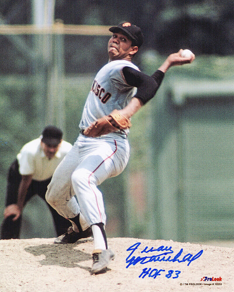 Juan Marichal Signed San Francisco Giants Wind Up 8x10 Photo w/HOF'83 - (SS COA)