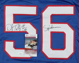 Darryl Talley Signed Buffalo Bills Jersey Inscribed "Spider-Man" (JSA COA)