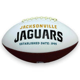 Josh Allen Autographed Signed Jacksonville Jaguars Logo Football - Beckett