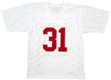 ALABAMA WILL ANDERSON AUTOGRAPHED WHITE JERSEY "TERMINATOR" BECKETT QR 203019