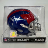 Autographed/Signed Lawrence Taylor New York Giants Alternate Mini Helmet BAS COA