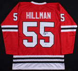 Blake Hillman Signed Chicago Blackhawks Jersey (Beckett COA) Rookie Defenseman