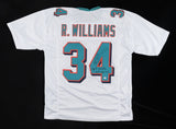 Ricky Williams Signed Miami Dolphins Jersey "Split Blunts, Not Carries"(PSA COA)