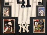 FRAMED N.Y. YANKEES MIGUEL ANDUJAR AUTOGRAPHED SIGNED JERSEY BECKETT COA