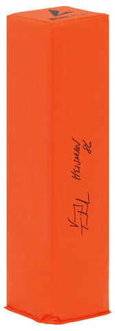 Vinny Testaverde Signed Orange Endzone Football Pylon w/Heisman - (SCHWARTZ COA)