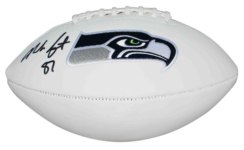 NOAH FANT AUTOGRAPHED SIGNED SEATTLE SEAHAWKS WHITE LOGO FOOTBALL BECKETT