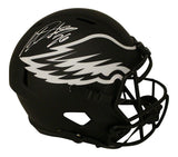 Miles Sanders Signed Philadelphia Eagles F/S Eclipse Speed Helmet JSA 29865