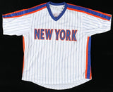 Ray Knight Signed New York Mets Jersey (PSA COA) 1986 World Series Champion 3 B